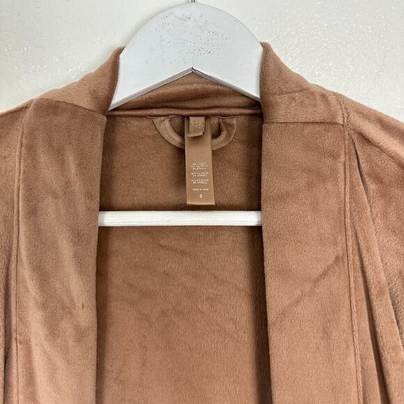 SKIMS Velour Fleece Wrap Sleep Set in Sienna Size Small - Picture 7 of 11